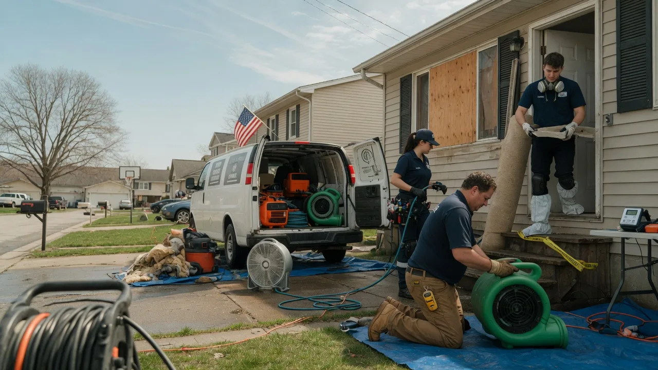 Water Damage Restoration in Allison, TX near me